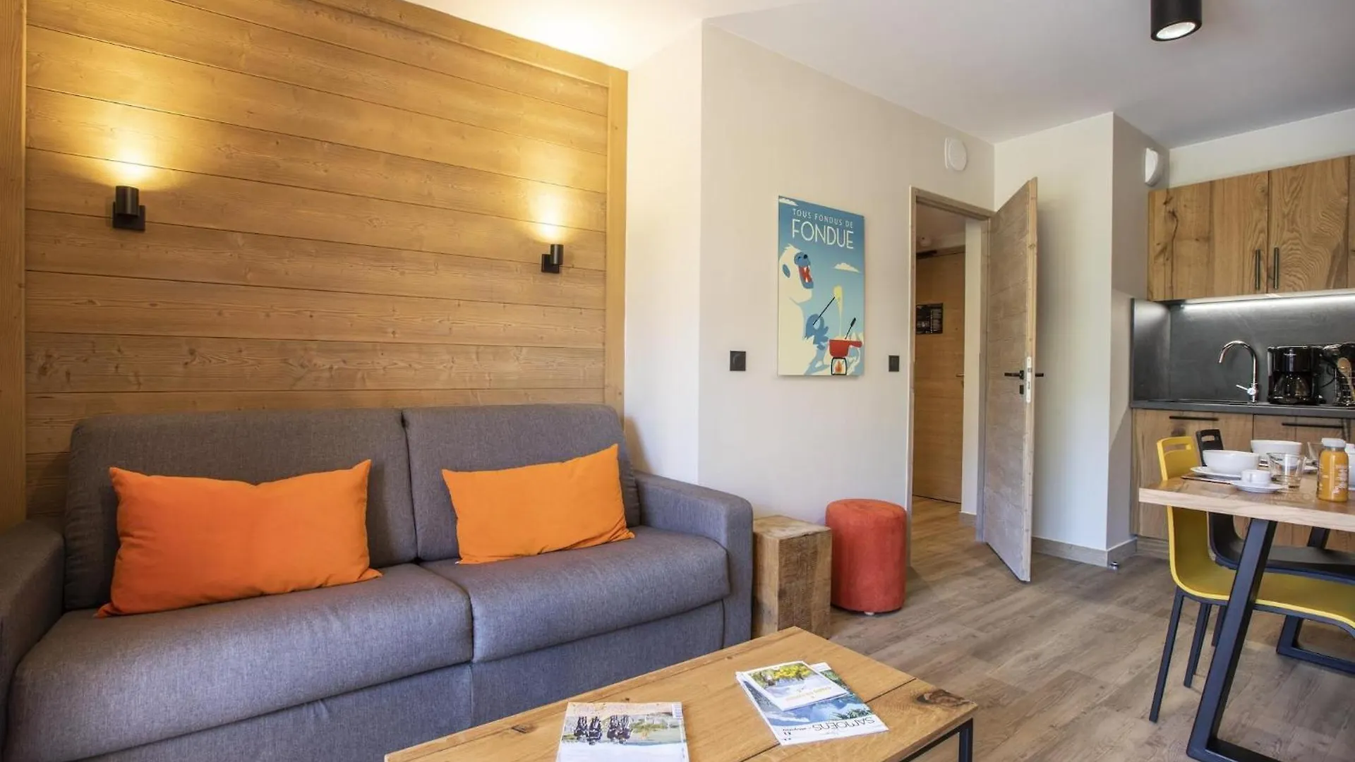 3 Pieces 6 Pers Famille Vue Montagne Apartman Samoëns Franciaország