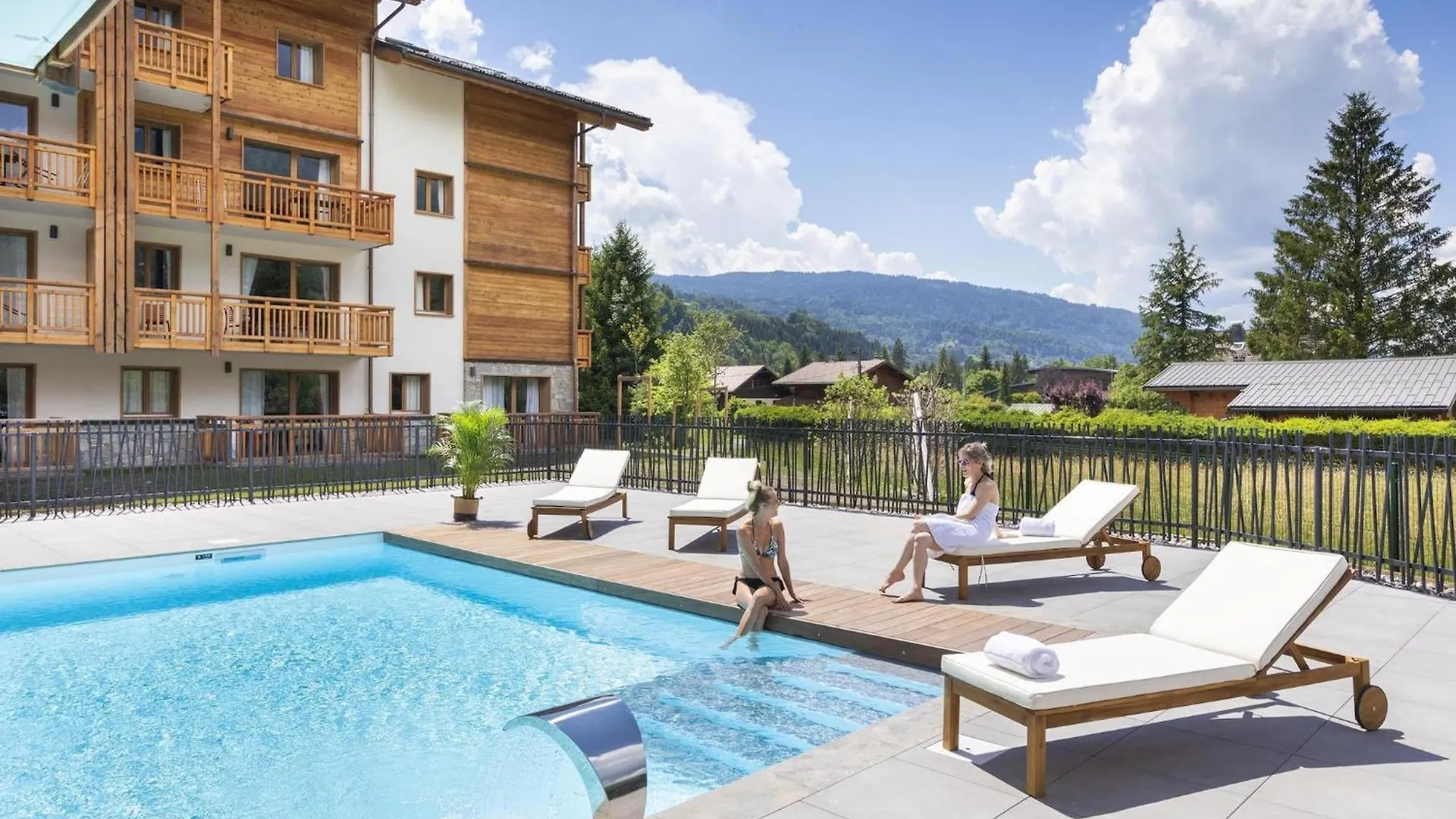 3 Pieces 6 Pers Famille Vue Montagne Apartman Samoëns Franciaország