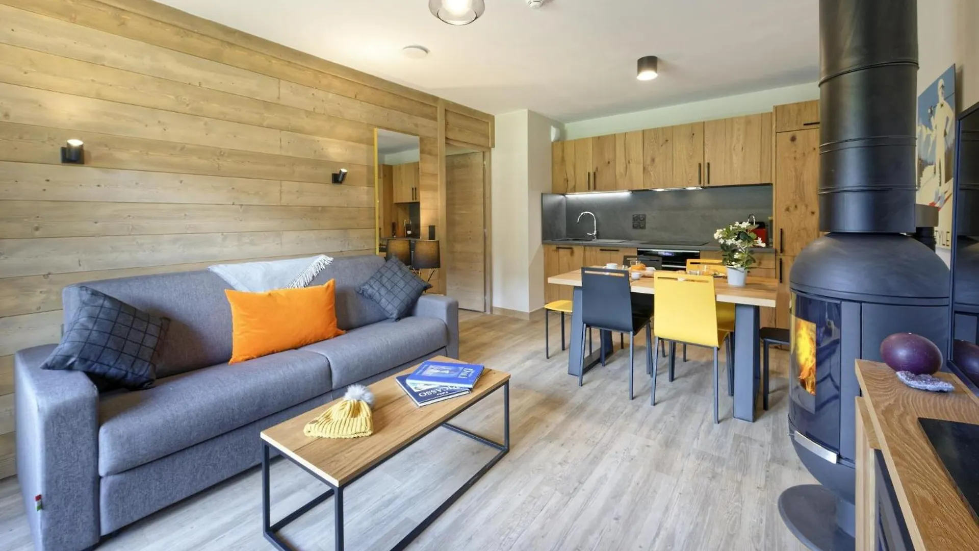 3 Pieces 6 Pers Famille Vue Montagne Apartman Samoëns 0*,  Franciaország